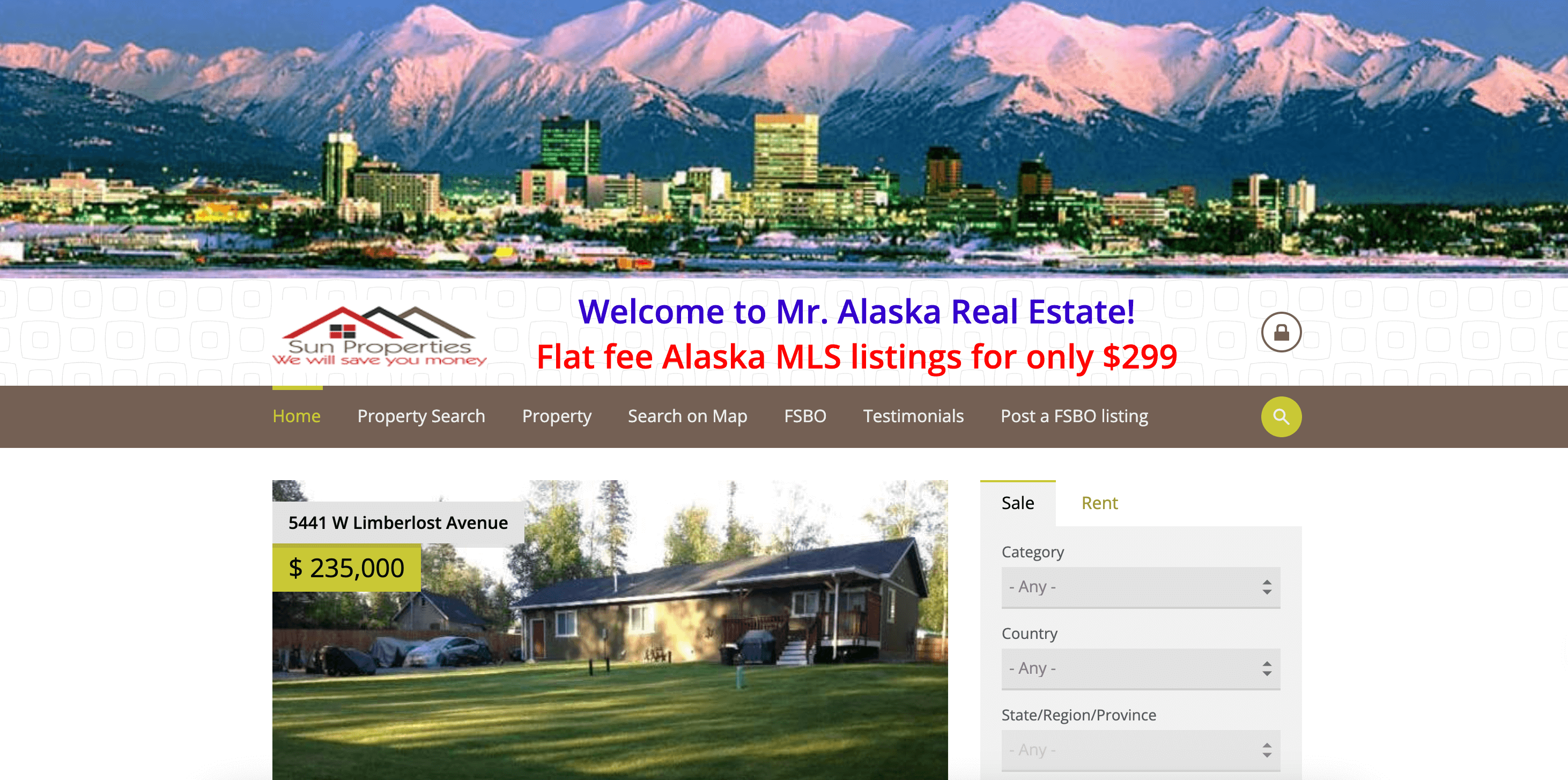 FSBO Alaska MLS